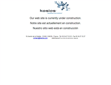 Tablet Screenshot of kasios.com